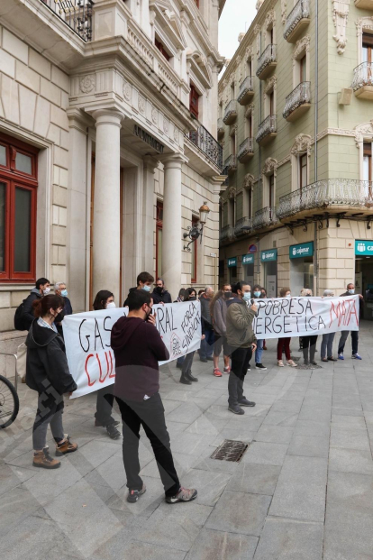 Protesta en Reus por la anulación de la multa a Gas Natural