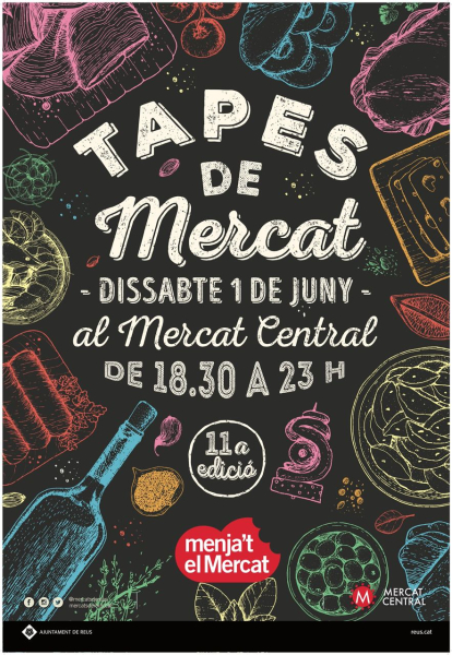 Cartell «Menja’t el Mercat».