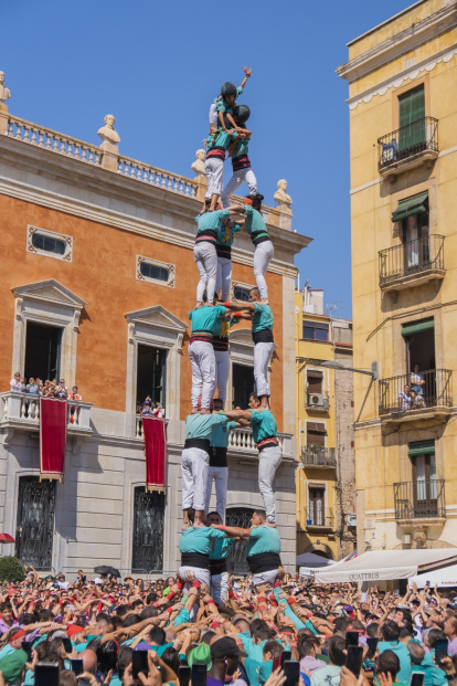 Diada castellera de Santa Tecla.