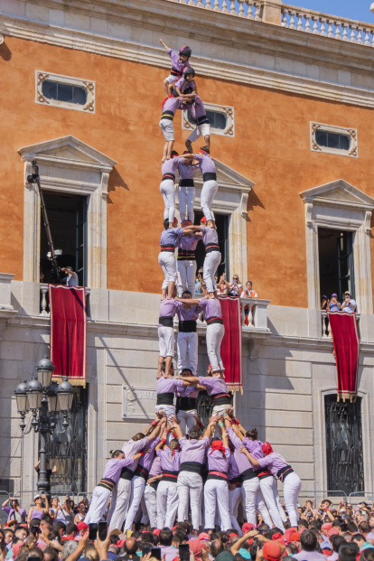 Diada castellera de Santa Tecla.