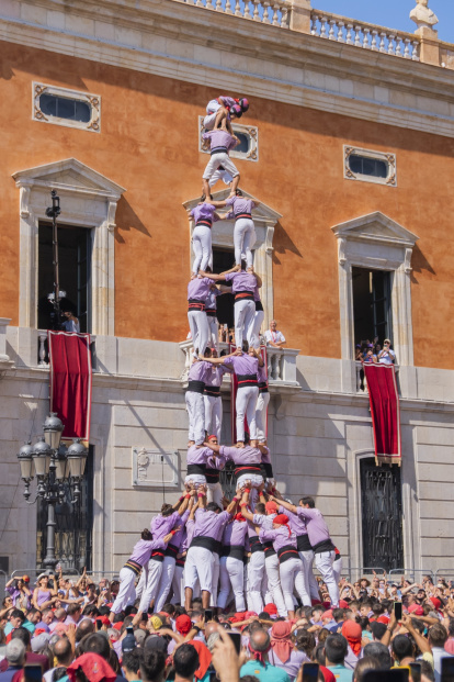 Diada castellera de Santa Tecla.