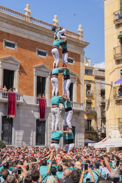 Diada castellera de Santa Tecla.