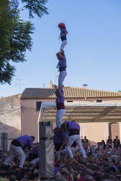 Concurs de Castells a Torredembarra.