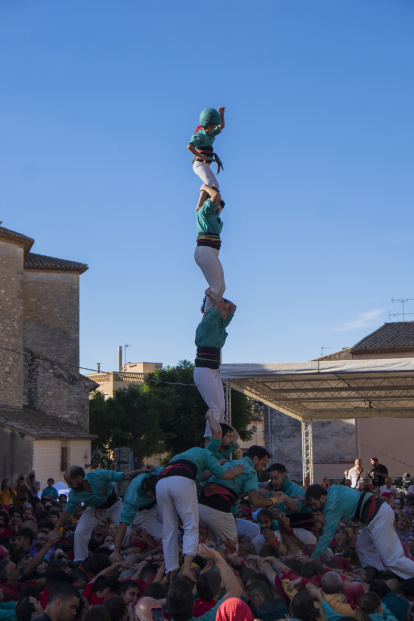 Concurs de Castells a Torredembarra.