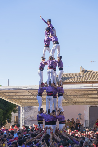 Concurs de Castells a Torredembarra.