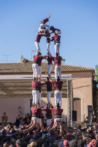 Concurs de Castells a Torredembarra.