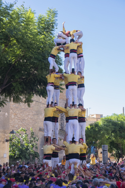 Concurs de Castells a Torredembarra.