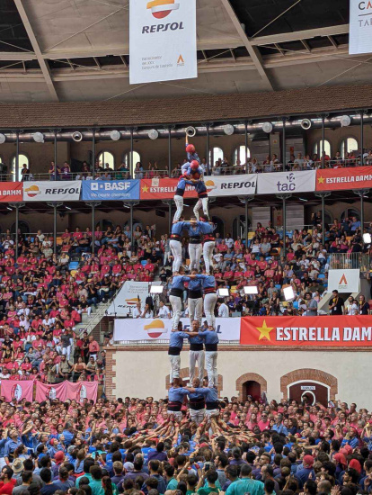 Concurs de Castells 2024.