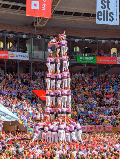 Concurs de Castells 2024.