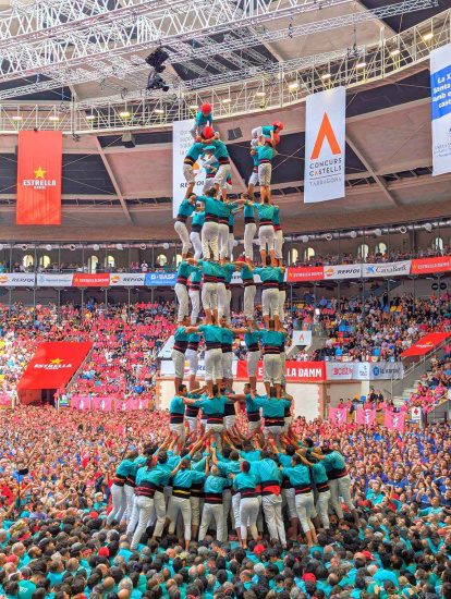 Concurs de Castells 2024.