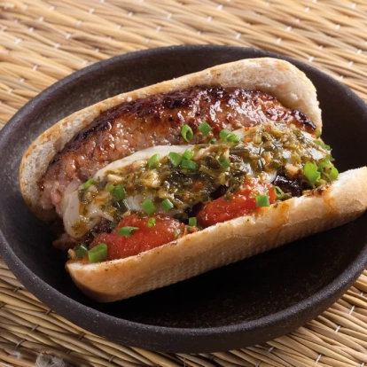 Imatge del Xoripà amb Chimichurri de l'Antiga Casa Coder.