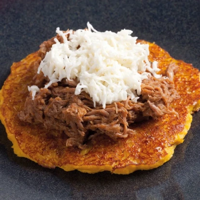 Imatge de la Cachapita veneçolana de Lima & Mango.