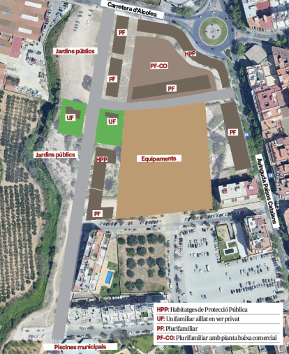 Proyecto del Plan Parcial Urbanístico del barranco de los Curas.