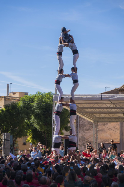 Concurs de Castells a Torredembarra.