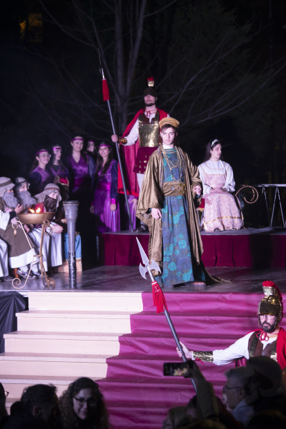 Retablos vivientes de Navidad en Reus.