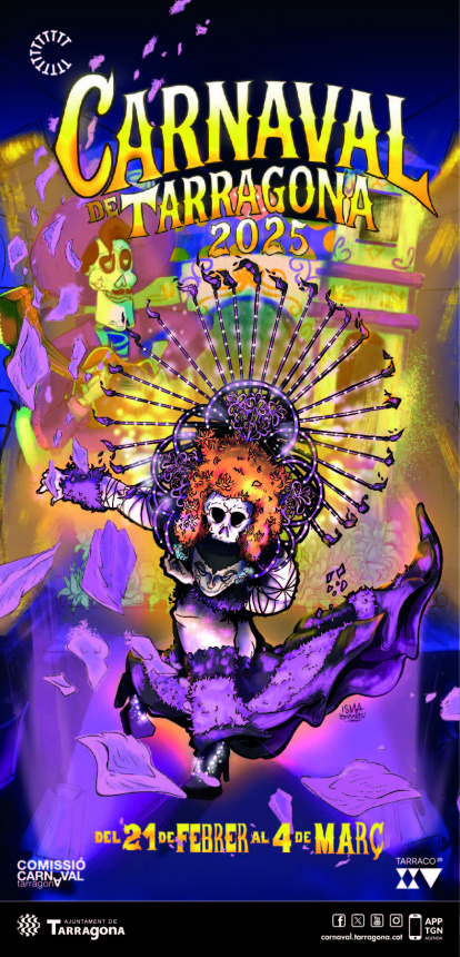 Imatge del cartell del Carnaval 2025.