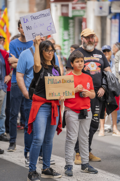 Manifestación del Primero de Mayo en Tarragona.