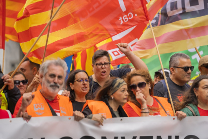 Manifestación del Primero de Mayo en Tarragona.