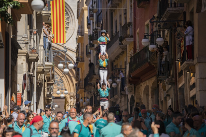 Pilar caminant de la colla de SPiSP.